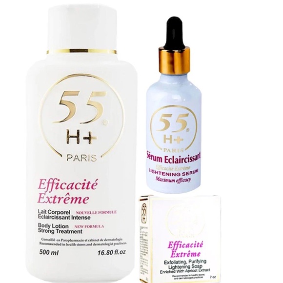 Lightening Serum and Body Lotion Set